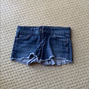 Carmar cutoff denim shorts